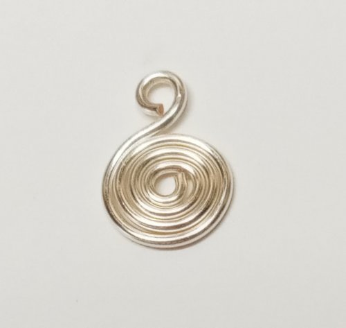 Judy Larson's WIre Basics - Spiral Charms - , Findings & Components, Toggles & Clasps, Earwire & Headpin, Coiling, Coiling Wire, Wire Coiling, spiraling wire